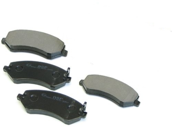Bremsklotz - Set mit E-11 Prüfzeichen Vorderachse mit BRY Bremse