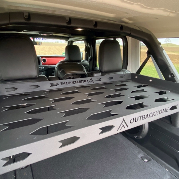 Ablageträger im Kofferraum 4-Türer Aluminium Outback Home