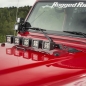 Preview: Halter für Led-Lightbars auf der Motorhaube, ohne TÜV Teilegutachten oder ABE.