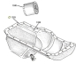 Preview: Steuergehäusedichtungsset 3,8 Ltr., Wrangler JK 07 - 11