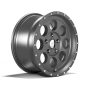 Preview: ASP Alloys Alufelge 1426 Gunmetal Grau 8,5 x17 ET +32