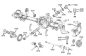 Preview: Differentialkorb Vorderachse Dana 44, 4 : 10 Ratio