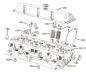 Preview: Thermostatgehäusedichtung V8 (304 - 401 cui)