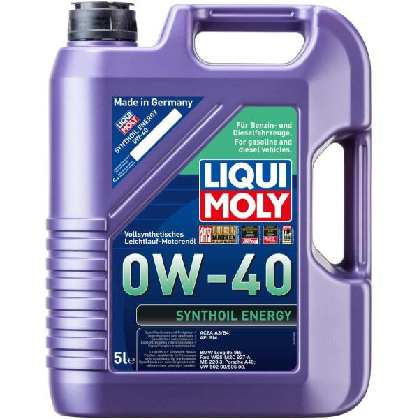 Motoren-Öl Synthoil Energy 0W-40  5000 ml