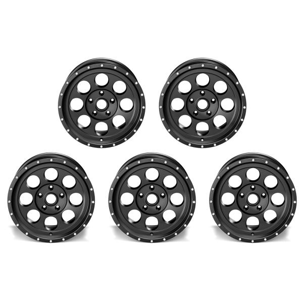 5x ASP Alloys Alufelge 1426 schwarz 8,5x17 ET +12