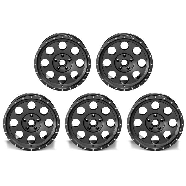 5x ASP Alloys Alufelge 1426 schwarz 8,5x18 ET +12