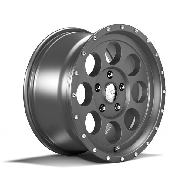 ASP Alloys Alufelge 1426 Gunmetal Grau 8,5 x17 ET +32