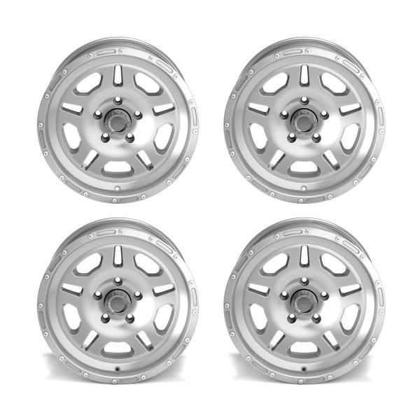 ASP Alloys Alufelgen Set 1440 silber 8,5x17 ET +10 mit TÜV Gutachten