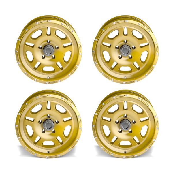 ASP Alloys Alufelgen Set 1440 gold 8,5x17 ET +10 mit TÜV Gutachten