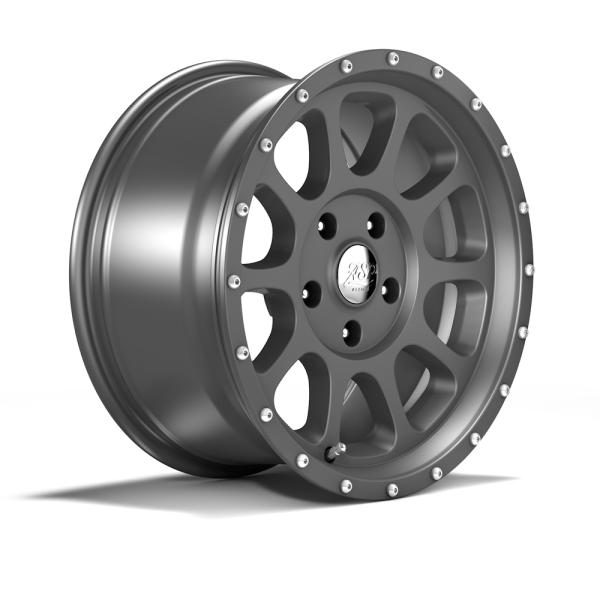 ASP Alloys Alufelge 1450 Gunmetal Grau 8,5x17 ET +12 mit TÜV-Gutachten