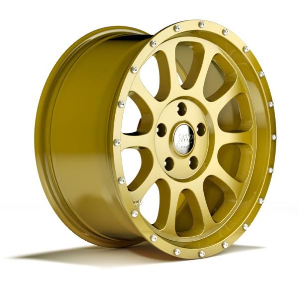 ASP Alloys Alufelge 1450 gold 8,5 x18 ET +32 mit TÜV-Gutachten