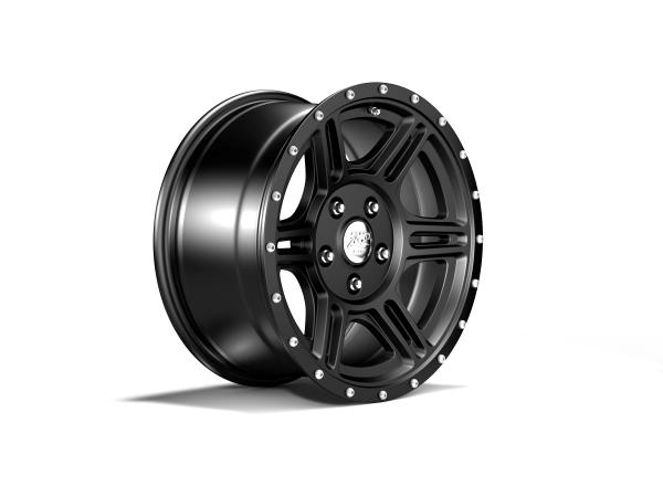 ASP Alloys Alufelge 1465      schwarz 8,5x18 ET +32      mit TÜV-Gutachten