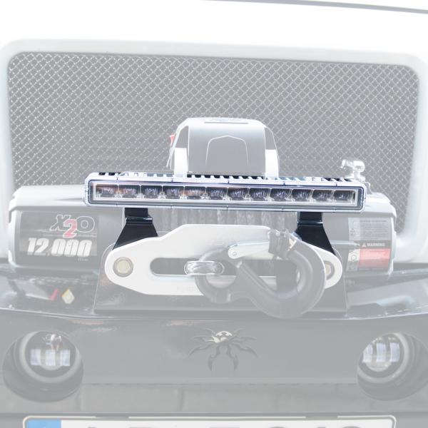 LED Lightbar & Halter für Seilwindenfenster