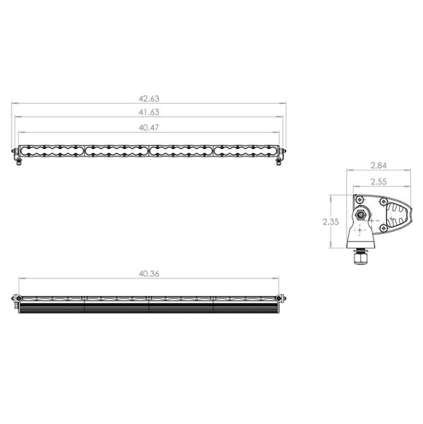 Baja Designs S8  40" Driving/Combo Light Bar