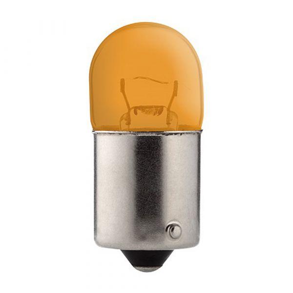 Birne orange 1 Faden, 19 mm 12V 5W