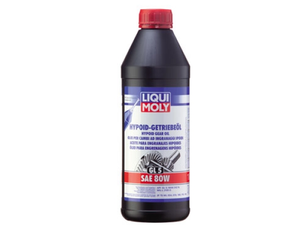 Hypoid-Getriebe-Öl (GL5) SAE80W, Inhalt: 1000 ml