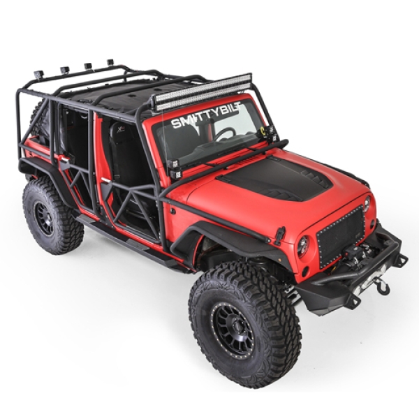 Jeep Fahrwerk - Jeep zubehör - Jeep JK - Kofferraum Schublade Smittybilt Wrangler  JK Unlimited: 07 - 18