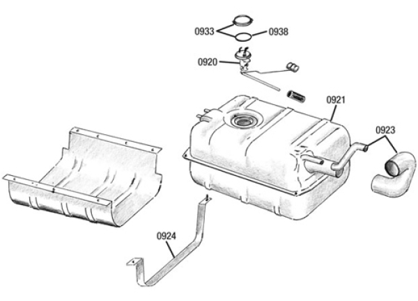 Tankgeber 75 Ltr. 4.2 Ltr.