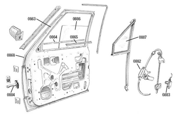 Stellmotor Zentralverriegelung