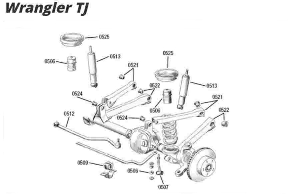 Stoßdämpfer Adapter - Set