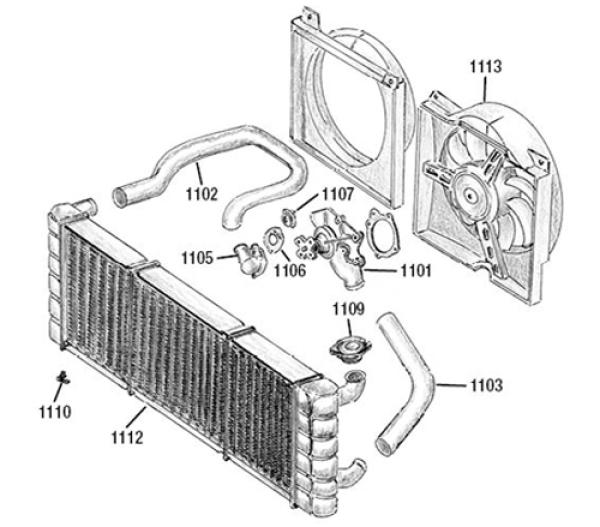 Thermostat 2,5 Ltr. & 2.8 Ltr. Diesel