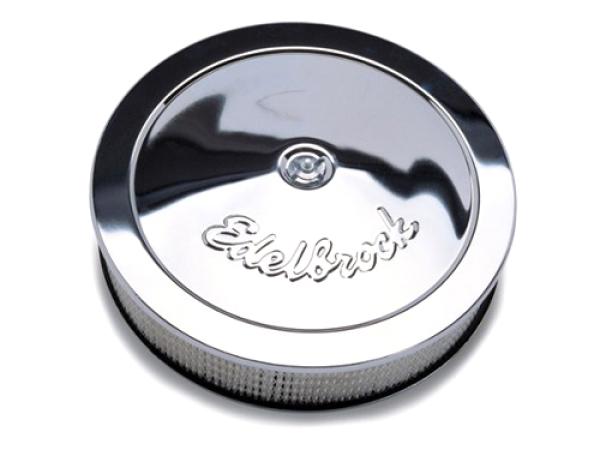 Edelbrock Chromluftfilter 14'' komplett