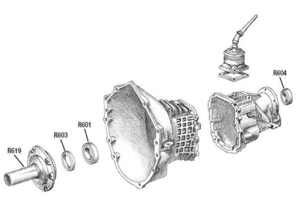 Hauptwelle 4 WD NV-3550