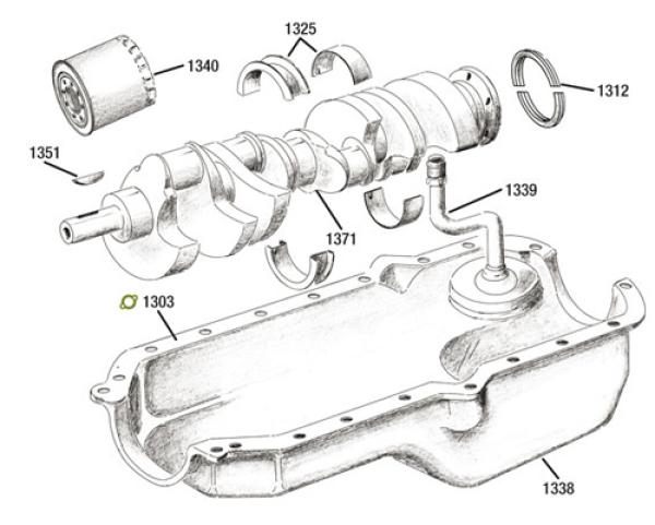 Kolbenringset 0,20 Übermaß