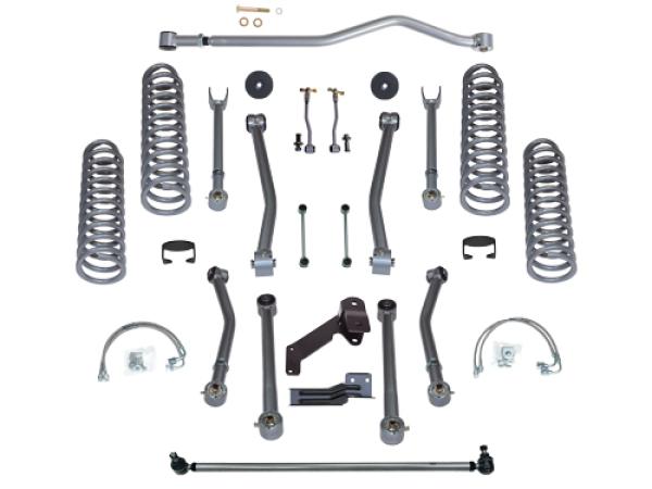 Fahrwerk Super Flex Short Arm + 4,5" = 115 mm mit RXJ Stoßdämpfer