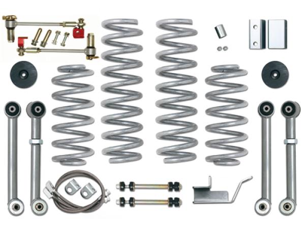 Super Flex Short Arm Kit +  3,5" = 90 mm mit RXT Stoßdämpfer