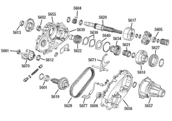 Simmerring Getriebe Eingang NP249