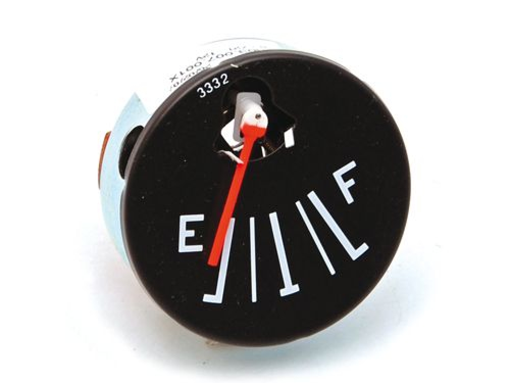 Tankuhr / Tankanzeige (Einbauinstrument für Tachometer)