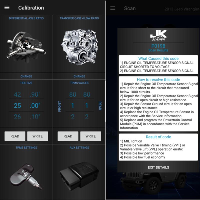 JK Blaster Z-Automotive Tachoanpassung & OBD 2 Diagnose