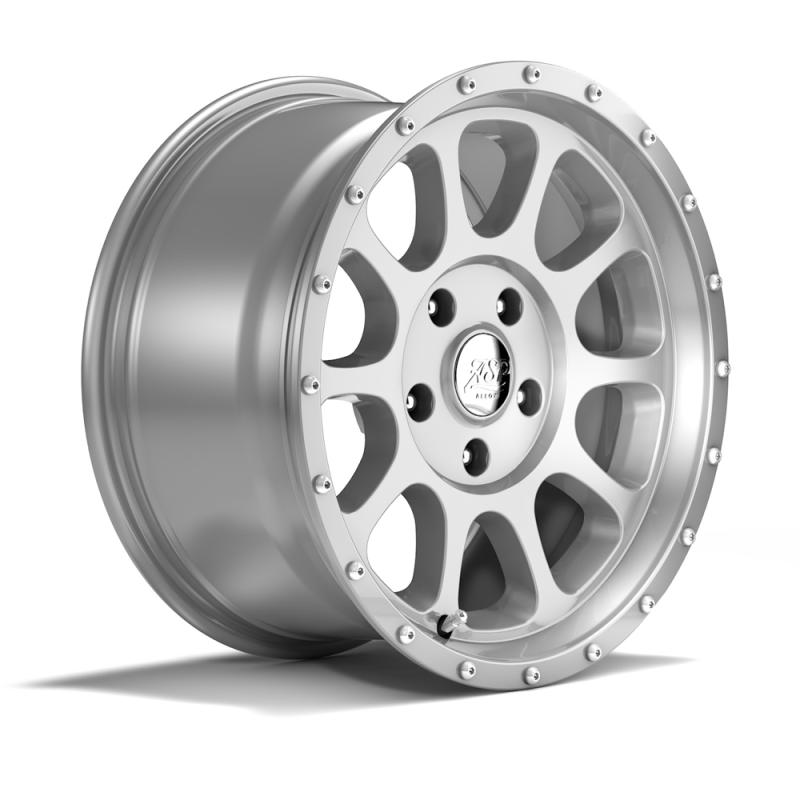 ASP Alloys Alufelge 1450 silber 8,5 x17 ET +12 mit TÜV-Gutachten