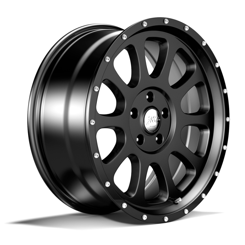 ASP Alloys Alufelge 1450 schwarz 8,5 x20 ET +32 mit TÜV-Gutachten