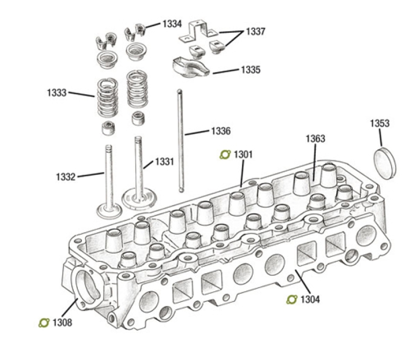 Thermostat Housing Gasket (Paper)