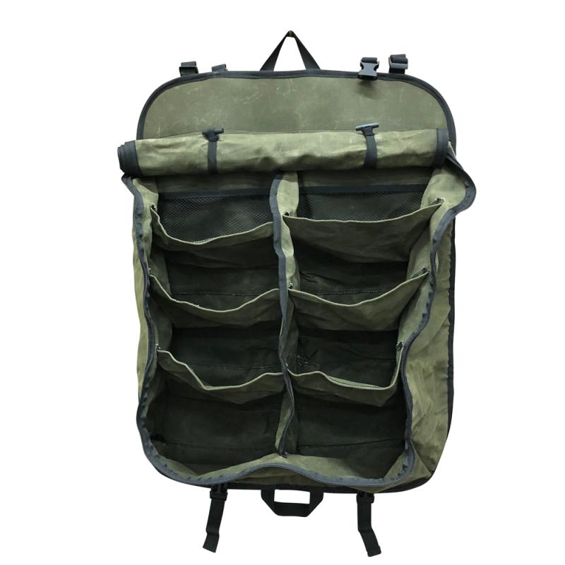 Camping Tasche aus gewachsten Leinen Overland Vehicle Systems