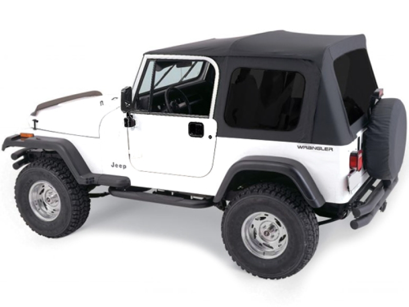 Softtop Für Ganzstahltüren Black Diamond , Wrangler YJ 87 - 95