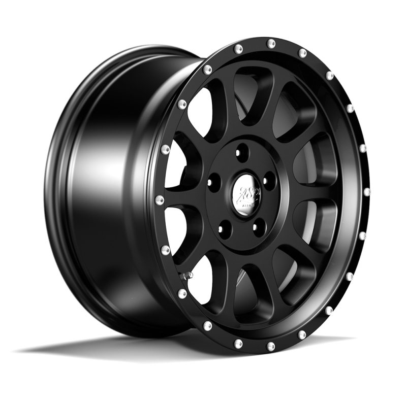 ASP Alloys Alufelge 1450 schwarz 8,5 x17 ET +12 mit TÜV-Gutachten