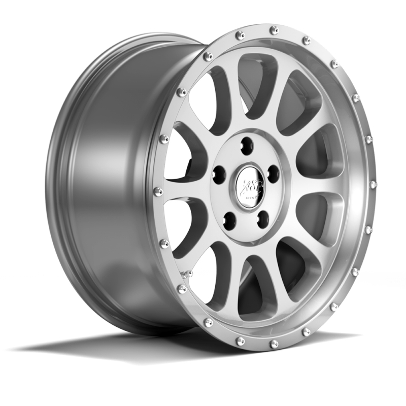 ASP Alloys Alufelge 1450 silber 8,5x18 ET +12 mit TÜV-Gutachten