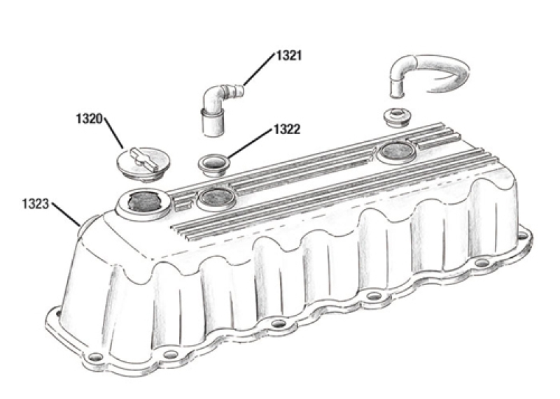 Ventilschaftdichtung 2,5-L Auslass