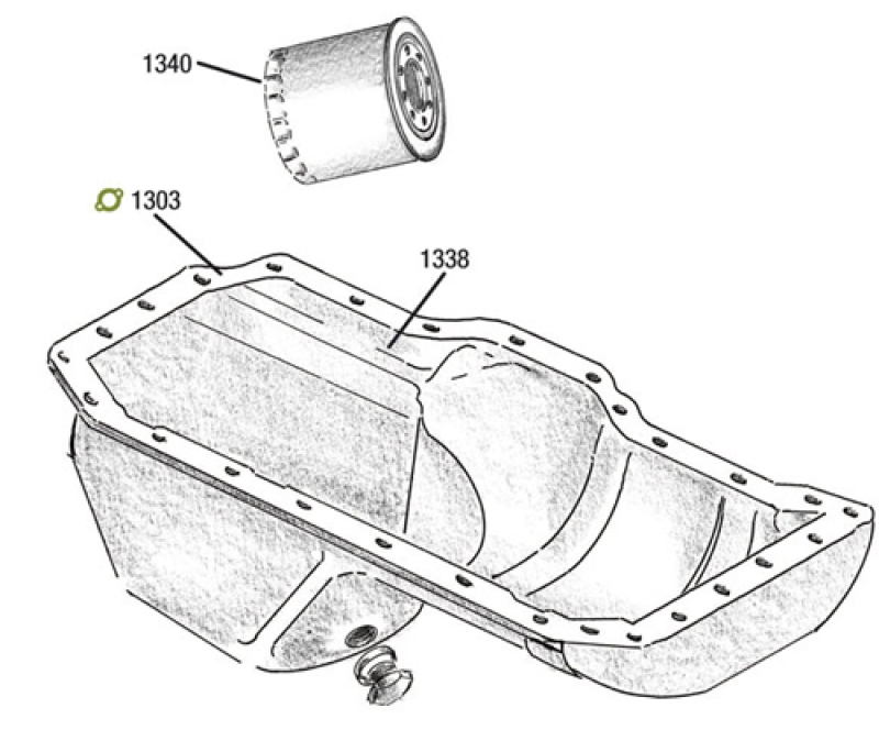 Steuergehäusedichtungsset 3,8 Ltr., Wrangler JK 07 - 11