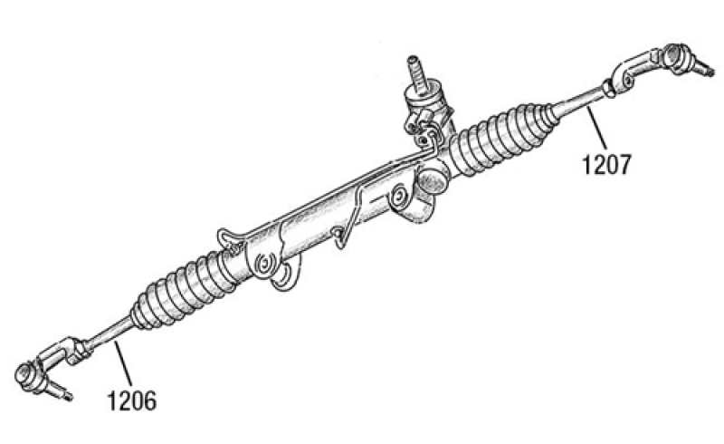 Spurstangenkopf links