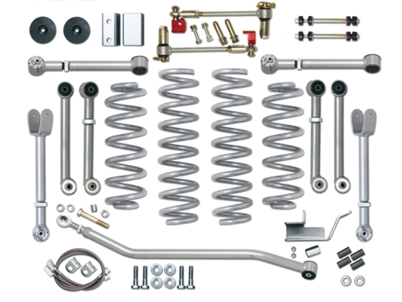 Super Flex Short Arm Kit + 4,5" = 115 mm mit ProComp Stoßdämpfer