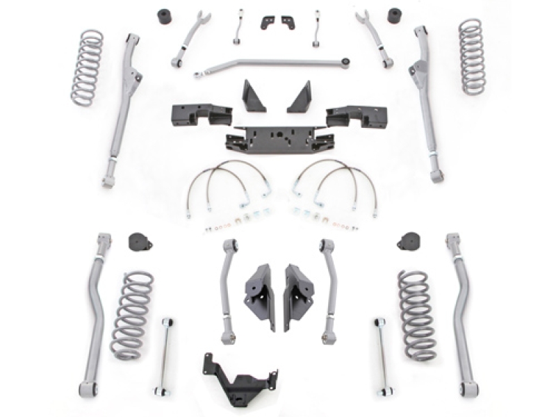 Fahrwerk Long Arm 4-Link + 3,5" = 90 mm ohne Stoßdämpfer