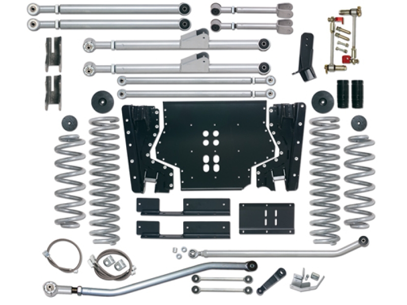 Fahrwerk Extreme Duty Long Arm + 3,5" = 90 mm mit RXJ Stoßdämpfer