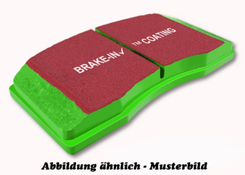 EBC Greenstuff Bremsklötze, (Satz), (11,8" Bremse) vorne