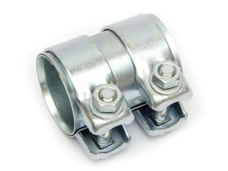 Auspuff - Rohrverbinder Stahl, Ø 2'' = 50-52 mm 90 mm