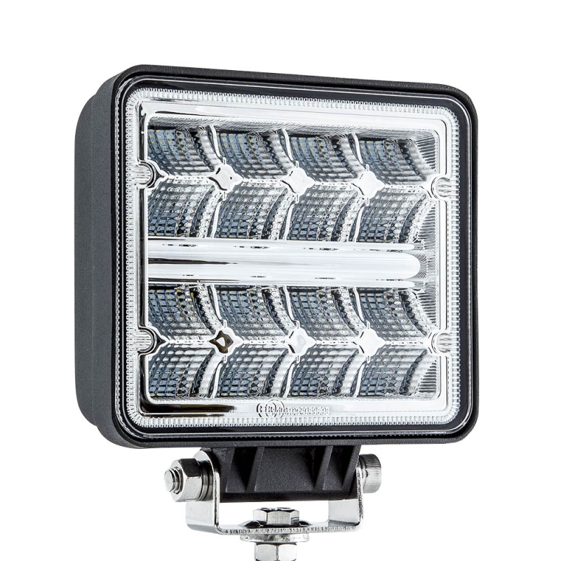 LED Arbeitsscheinwerfer eckig 24W Flutlicht Offroad mit EMV Zertifizierung