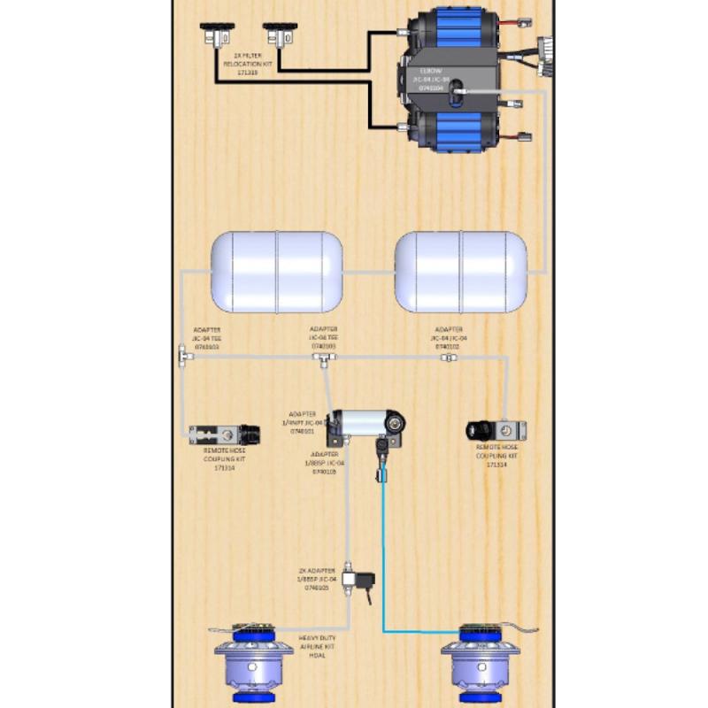 Adapter 1/4 NPT - JIC-04